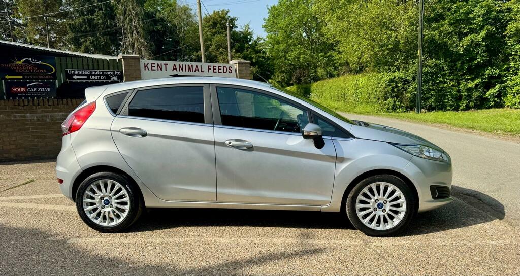 Ford Fiesta 1.0T Ecoboost Titanium Hatchback SN15XCJ Silver #5