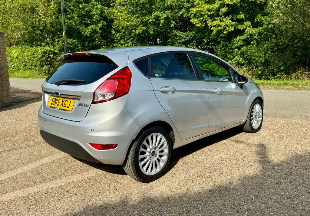 Ford Fiesta 1.0T Ecoboost Titanium Hatchback SN15XCJ Silver #6