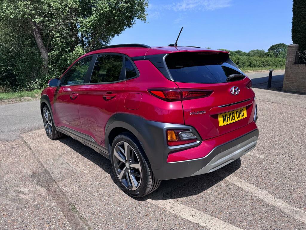 Hyundai Kona 1.0 T-gdi Blue Drive Premium Se Suv MH18OHG Red #6