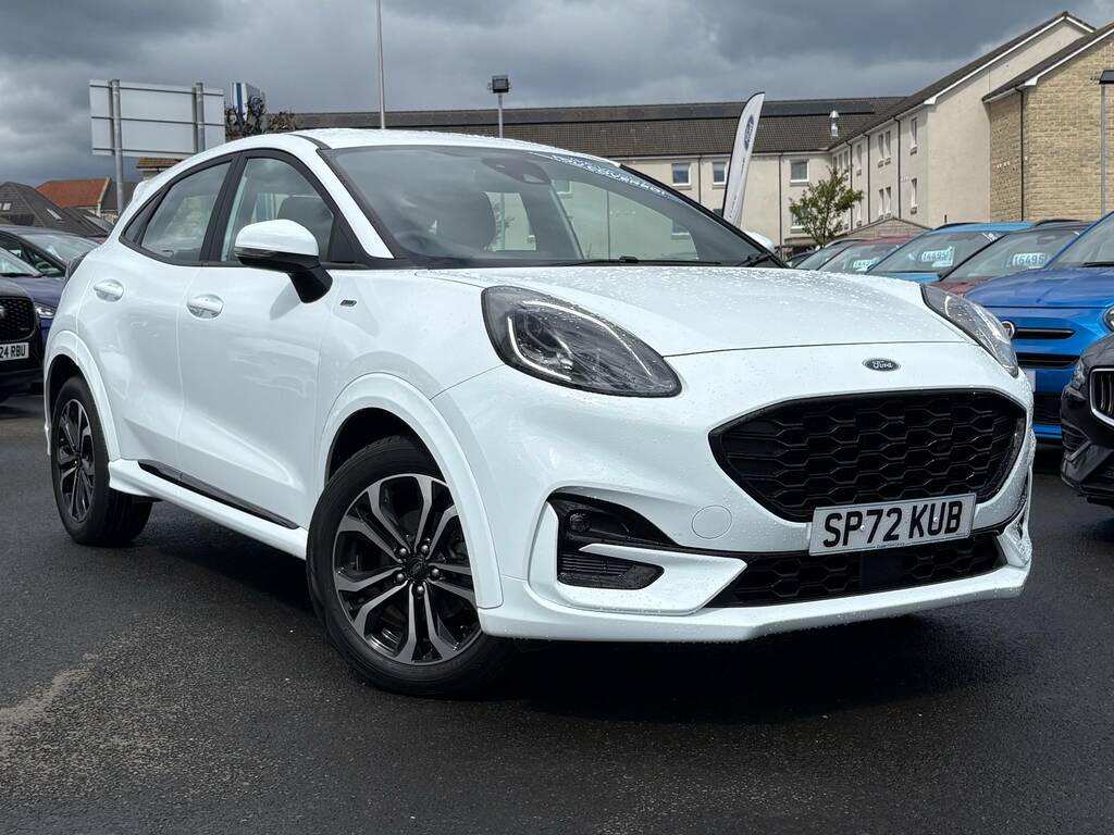 Ford Puma 1.0T Ecoboost Mhev St-line Suv Hybrid M SP72KUB White #2