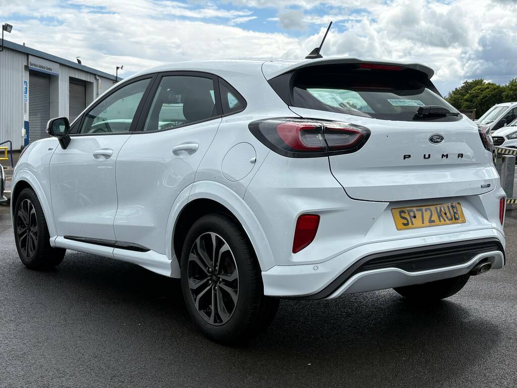 Ford Puma 1.0T Ecoboost Mhev St-line Suv Hybrid M SP72KUB White #5