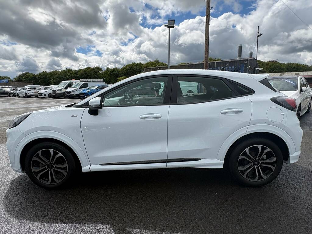 Ford Puma 1.0T Ecoboost Mhev St-line Suv Hybrid M SP72KUB White #4