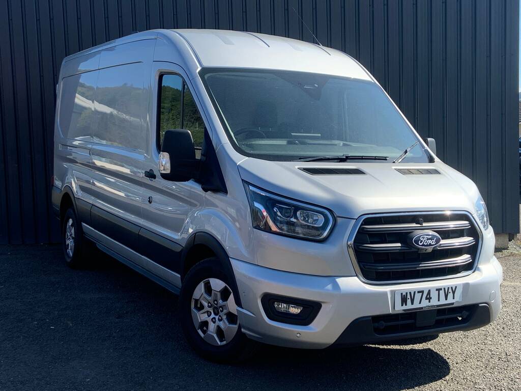 Ford Transit Custom 350 2.0 Ecoblue 165Ps L3 H2 Limited Fwd Nav WV74TVY Grey #2