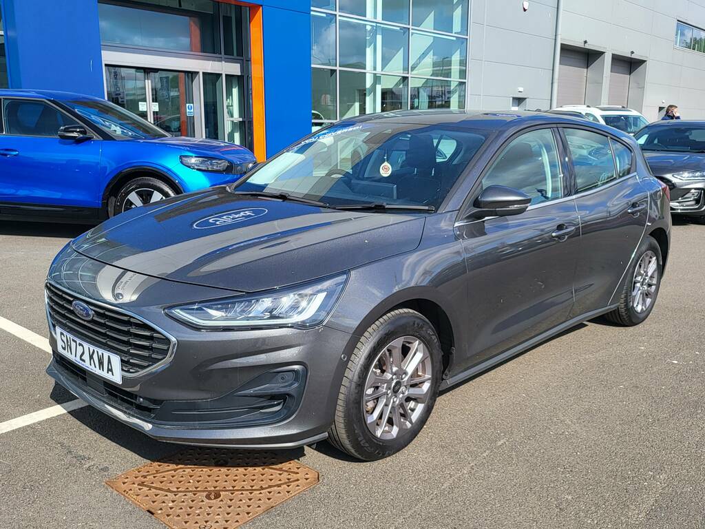 Ford Focus 1.0T Ecoboost Mhev Titanium Hatchback H SN72KWA Grey #6