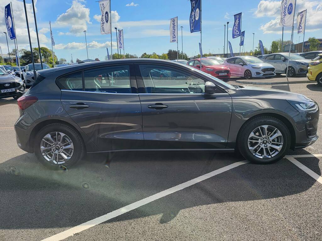 Ford Focus 1.0T Ecoboost Mhev Titanium Hatchback H SN72KWA Grey #2