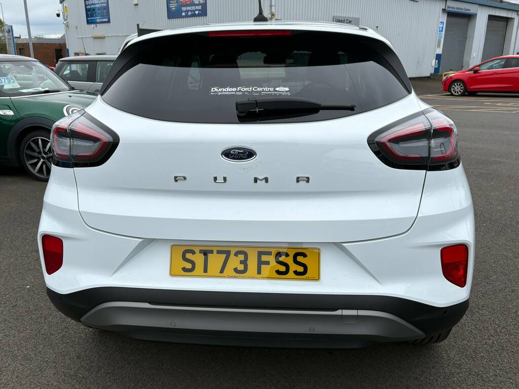 Ford Puma 1.0T Ecoboost Mhev Titanium Suv Hybrid ST73FSS White #3