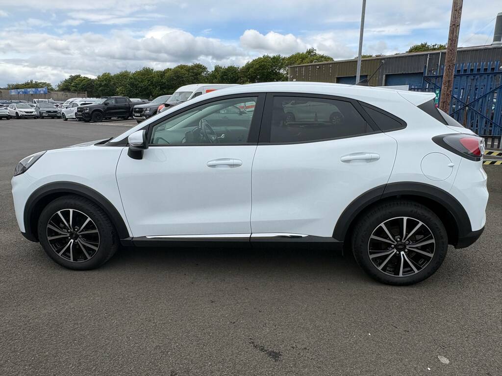 Ford Puma 1.0T Ecoboost Mhev Titanium Suv Hybrid ST73FSS White #6