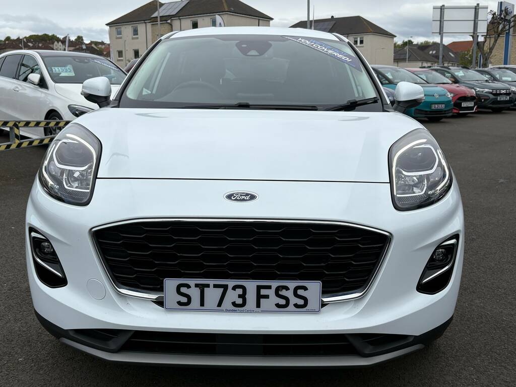 Ford Puma 1.0T Ecoboost Mhev Titanium Suv Hybrid ST73FSS White #2