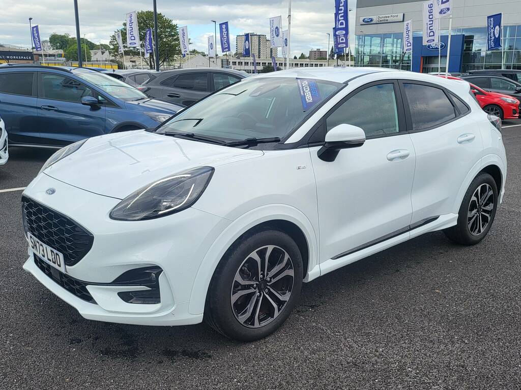 Ford Puma St-line 1.0 Ecoboost Hybrid 125Ps SN73LDO White #5