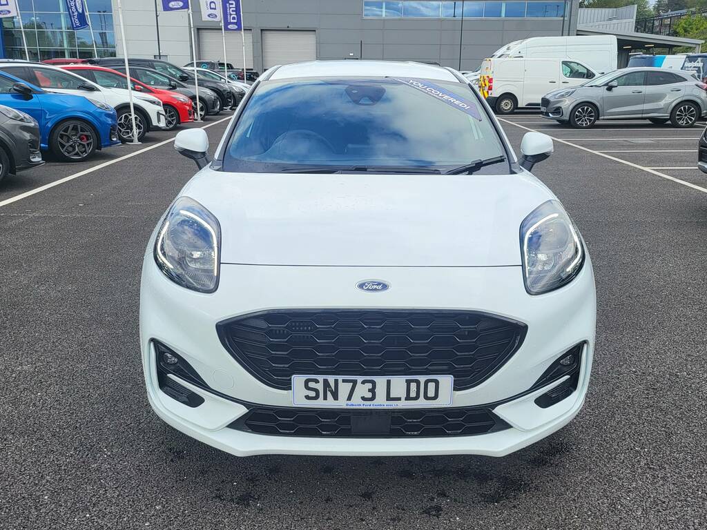 Ford Puma St-line 1.0 Ecoboost Hybrid 125Ps SN73LDO White #4
