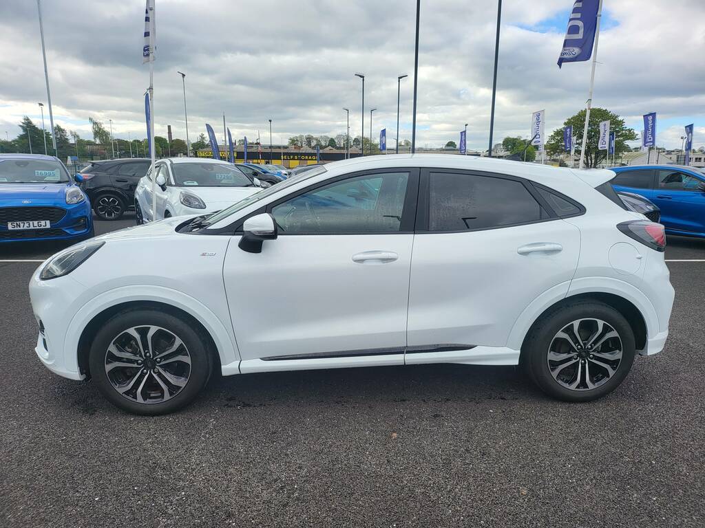 Ford Puma St-line 1.0 Ecoboost Hybrid 125Ps SN73LDO White #6
