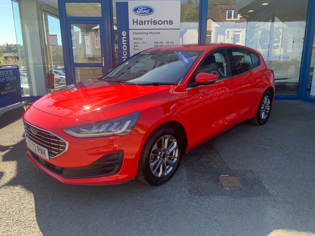 Ford Focus 1.0 Ecoboost Hybrid Mhev 155 Titanium ST72RWK Red #2