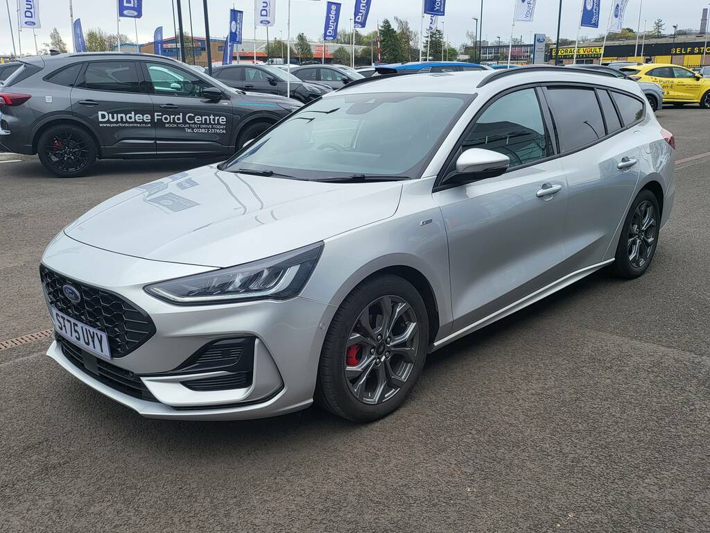 Ford Focus St-line ST75UYY Silver #6