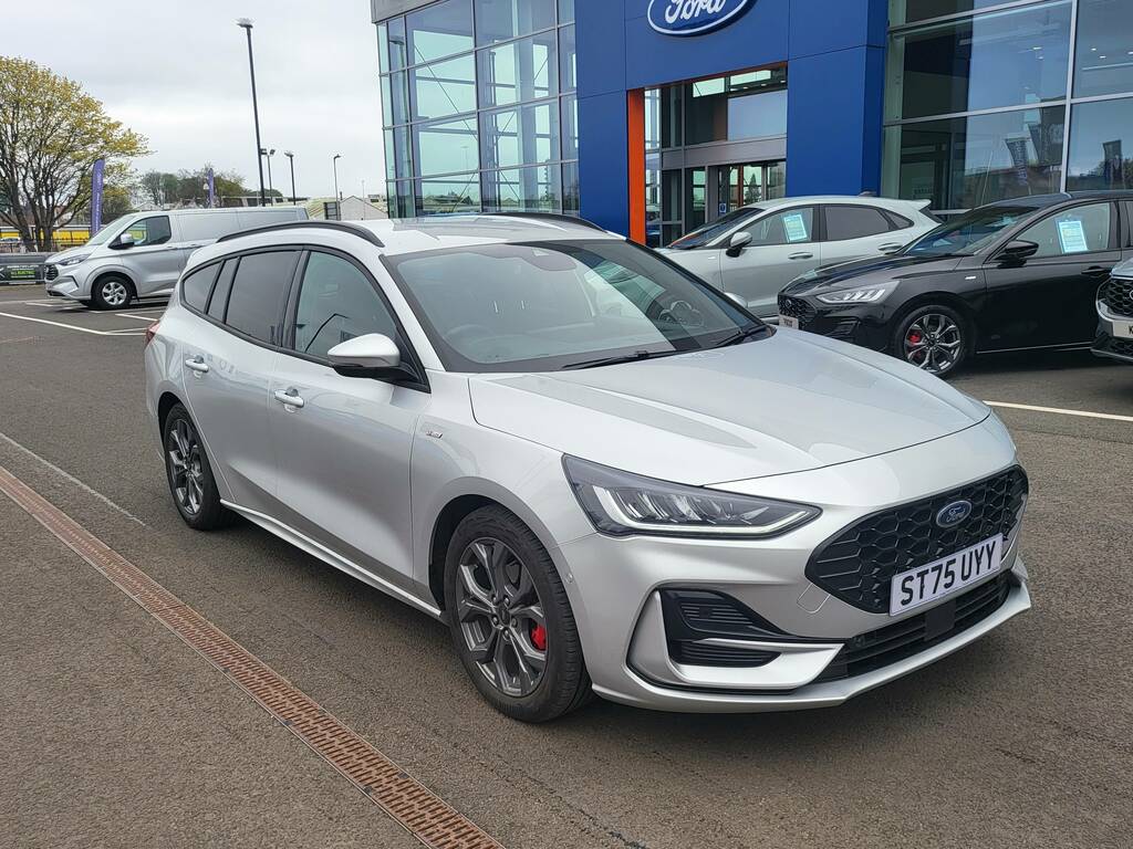 Ford Focus St-line ST75UYY Silver #3