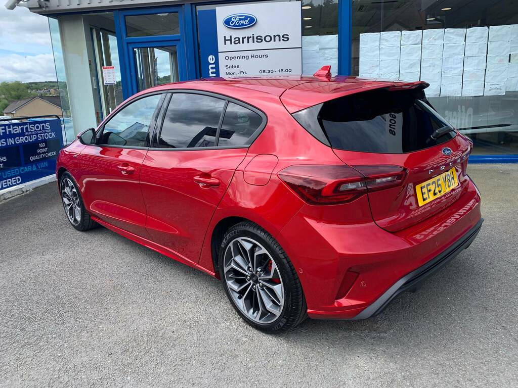 Ford Focus 1.0L Ecoboost Mhev 155Ps St-line X EF25YBH Red #2