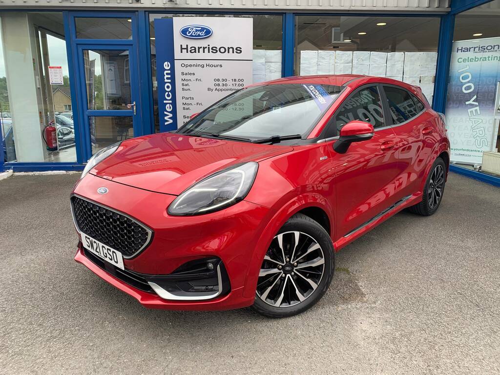 Ford Puma 1.0 Ecoboost St-line Vignale 125Ps SW21GSO Red #4