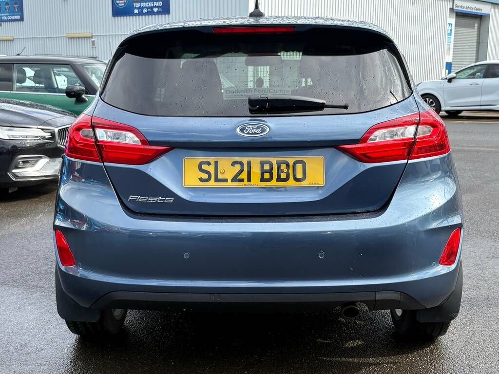 Ford Fiesta 1.0T Ecoboost Titanium X Hatchback Dct SL21BBO Blue #6