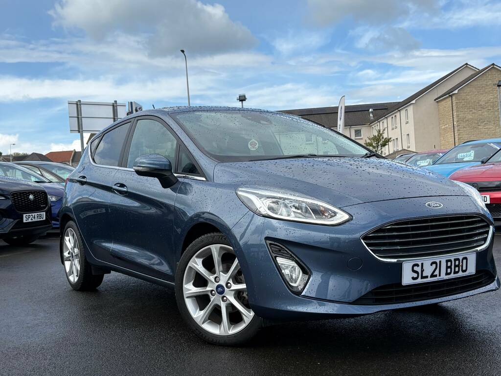 Ford Fiesta 1.0T Ecoboost Titanium X Hatchback Dct Blue