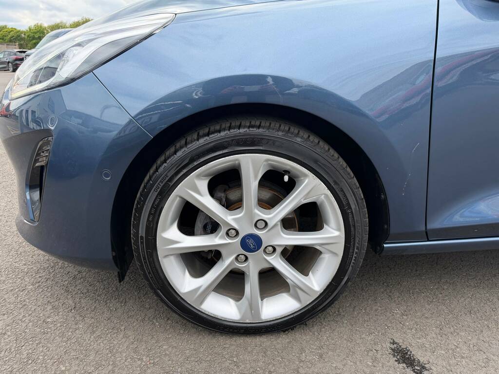 Ford Fiesta 1.0T Ecoboost Titanium X Hatchback Dct SN21NYD Blue #4