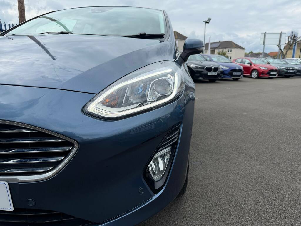 Ford Fiesta 1.0T Ecoboost Titanium X Hatchback Dct SN21NYD Blue #3