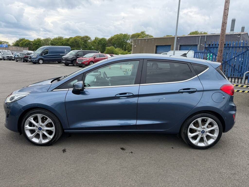 Ford Fiesta 1.0T Ecoboost Titanium X Hatchback Dct SN21NYD Blue #5