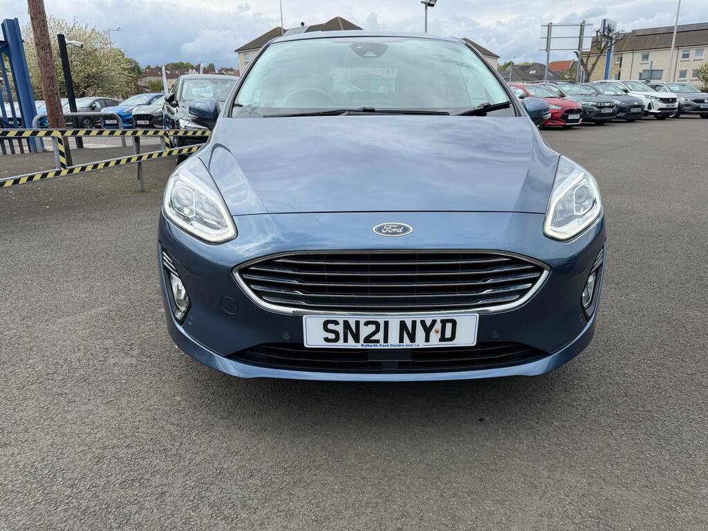 Ford Fiesta 1.0T Ecoboost Titanium X Hatchback Dct SN21NYD Blue #2