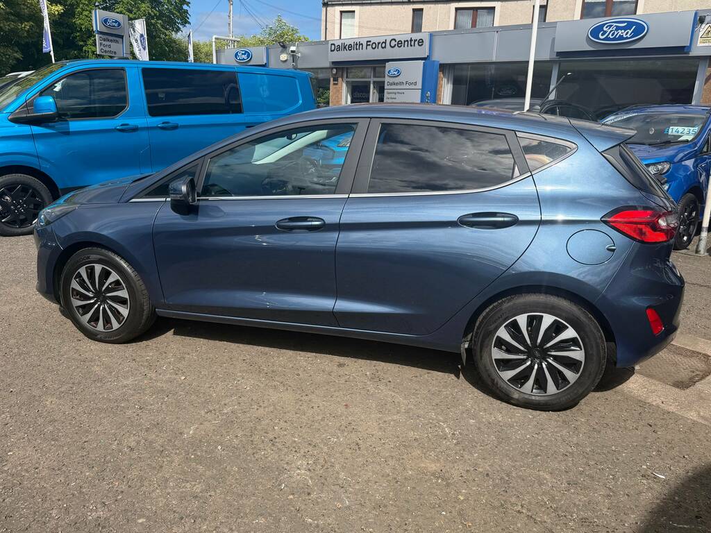 Ford Fiesta Titanium Mhev 1.0 125Ps AD72DMV Blue #5
