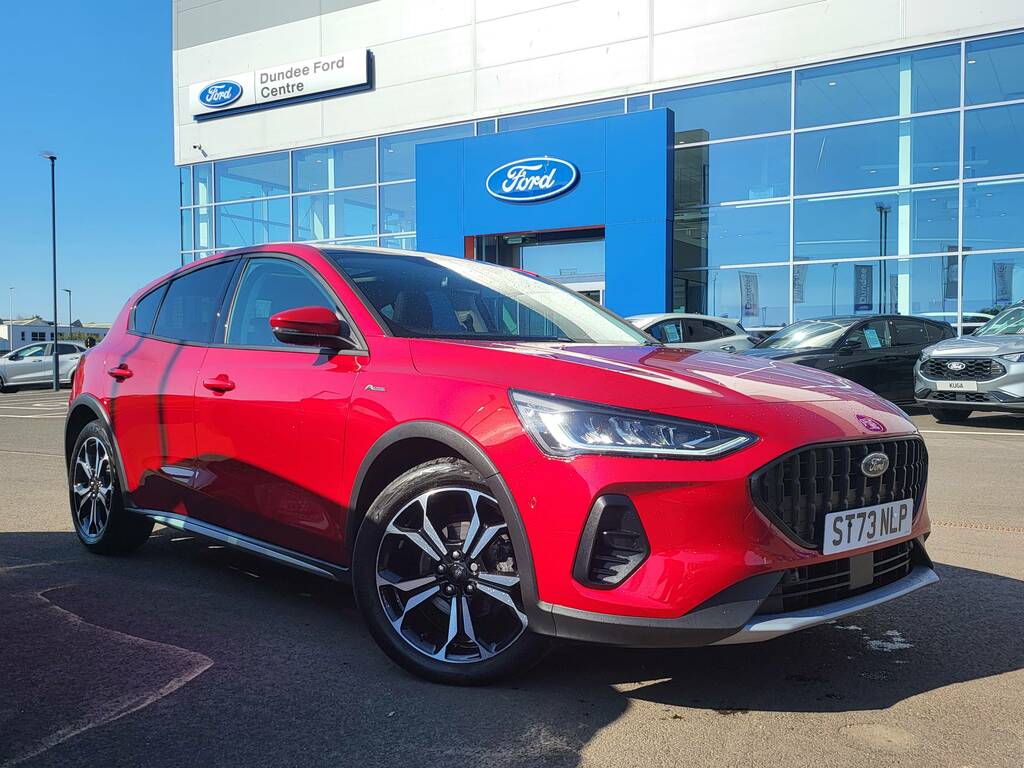 Ford Focus 1.0T Ecoboost Active X 125Ps Red