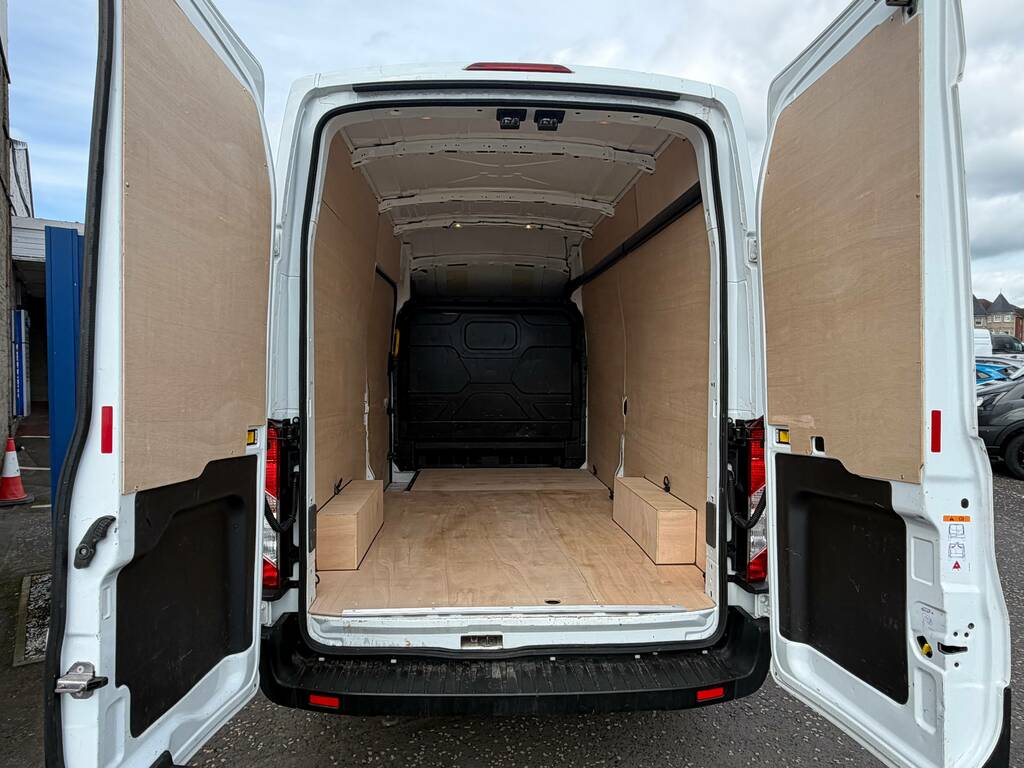 Ford Transit Custom 350 2.0 Ecoblue 130Ps L3 H3 Leader Rwd YS23VJV White #4