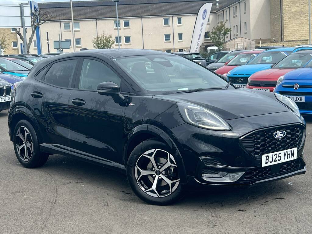 Ford Puma 1.0T Ecoboost Mhev St-line Suv Hybrid M Black