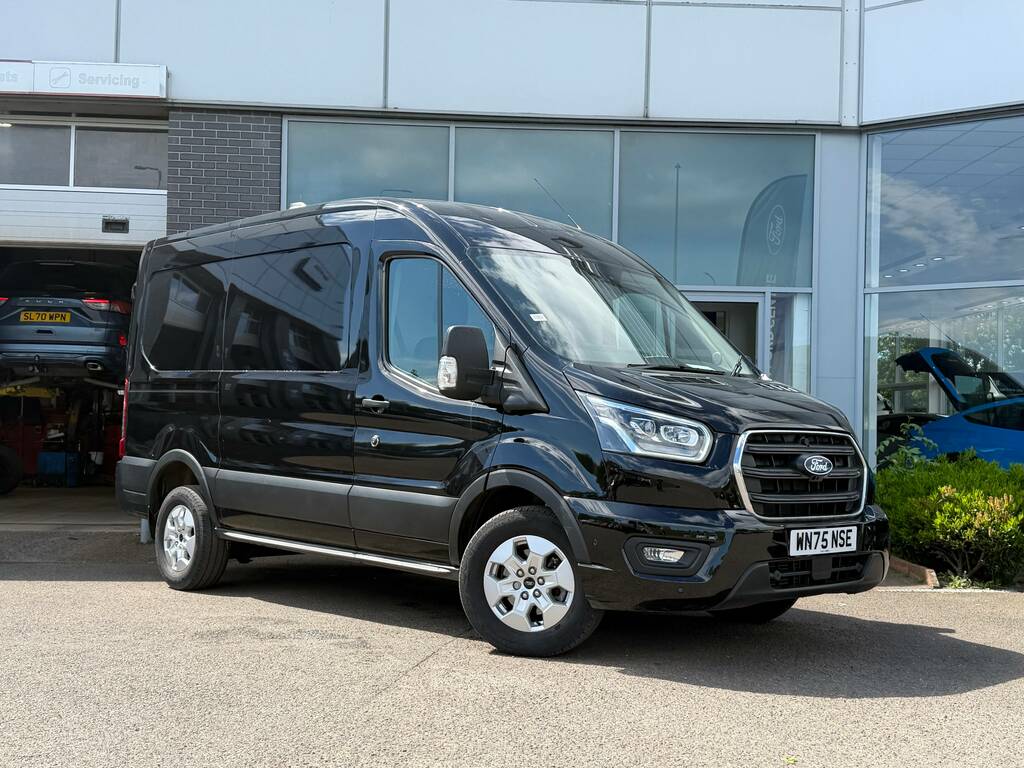 Ford Transit Custom 2.0 Ecoblue 130Ps L2 H2 Limited Fwd Nav Black