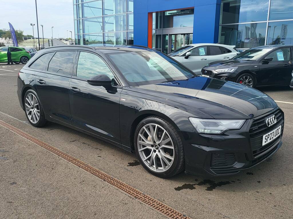 Audi A6 Avant Avant Tdi Quattro S Line Black Edition Mhev SP23UOC Black #3