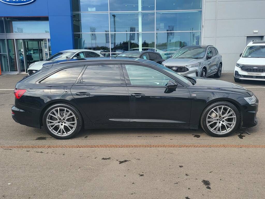 Audi A6 Avant Avant Tdi Quattro S Line Black Edition Mhev SP23UOC Black #2