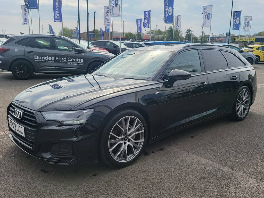 Audi A6 Avant Avant Tdi Quattro S Line Black Edition Mhev SP23UOC Black #6