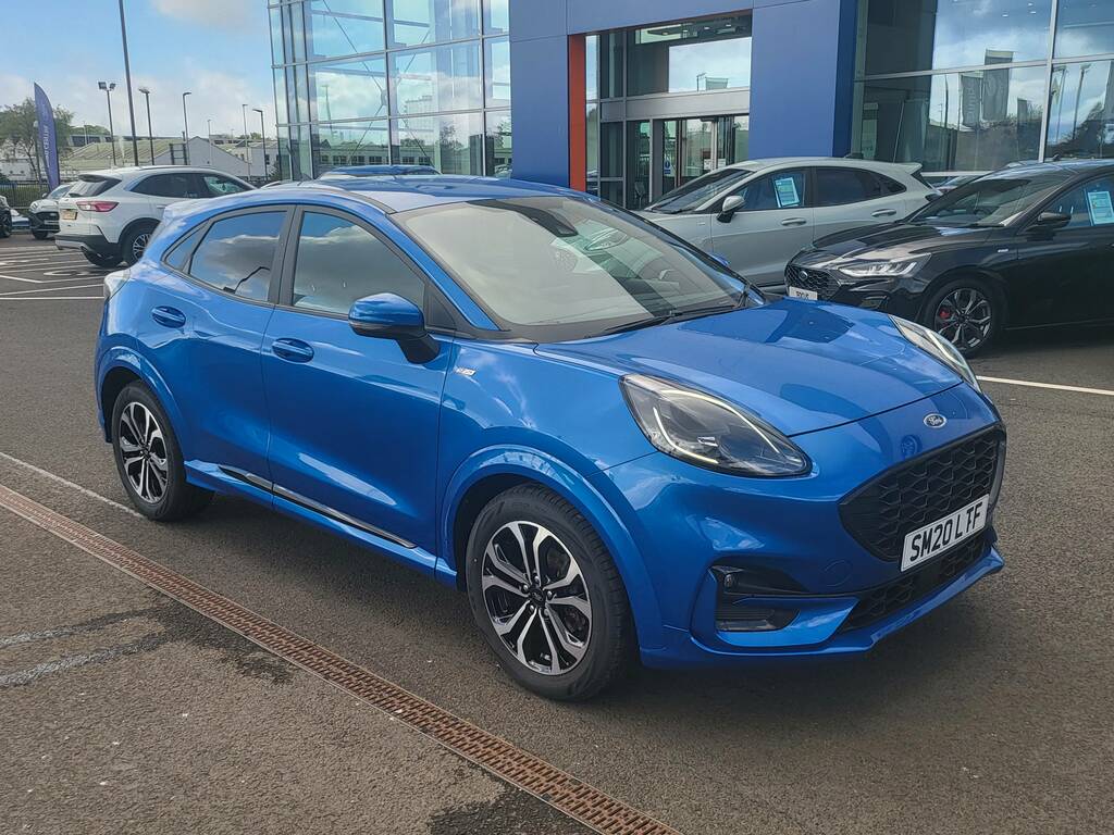 Ford Puma St-line Mhev SM20LTF Blue #3