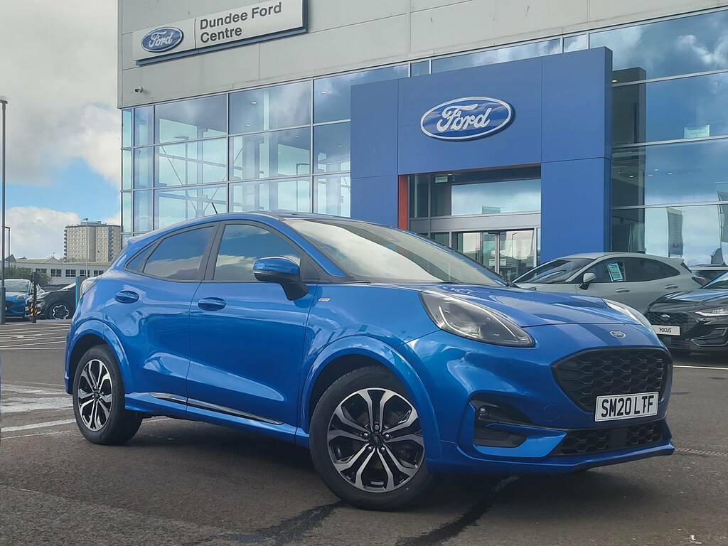 Ford Puma St-line Mhev Blue