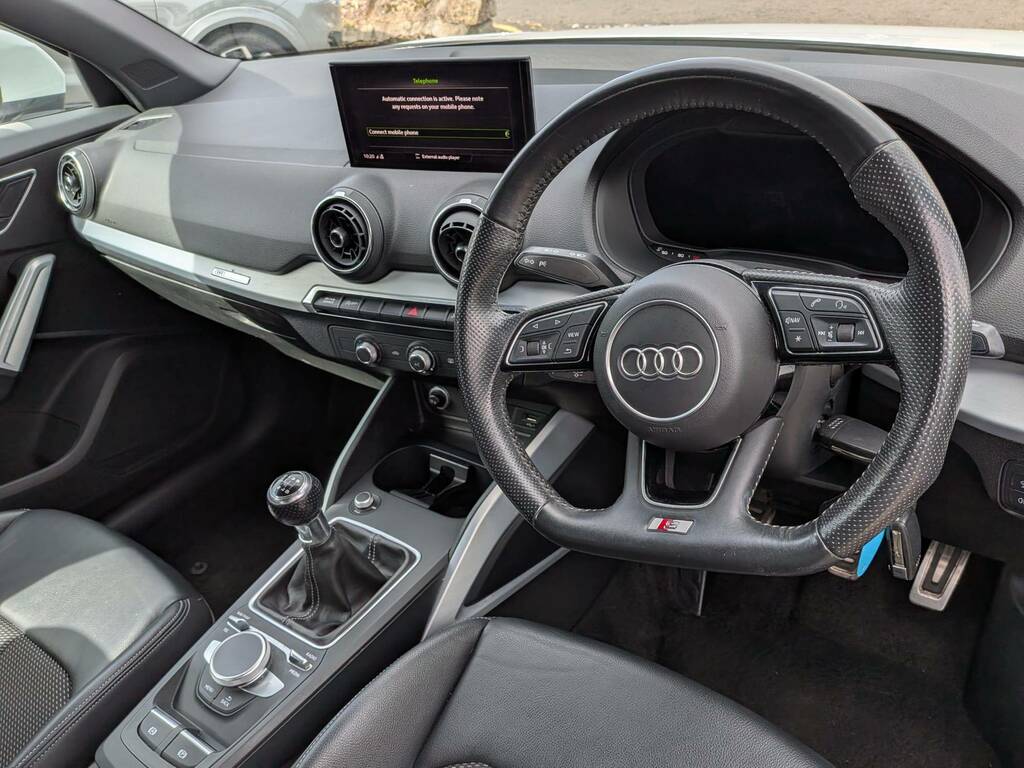 Audi Q2 Tfsi S Line 1.4 GC18MZL White #3