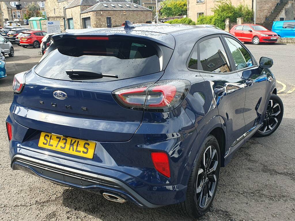 Ford Puma St-line X Mhev 1.0 125Ps SL73KLS Blue #2