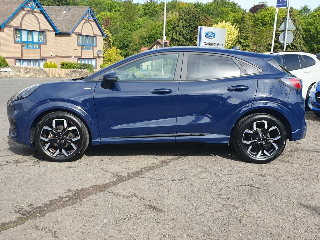 Ford Puma St-line X Mhev 1.0 125Ps SL73KLS Blue #4