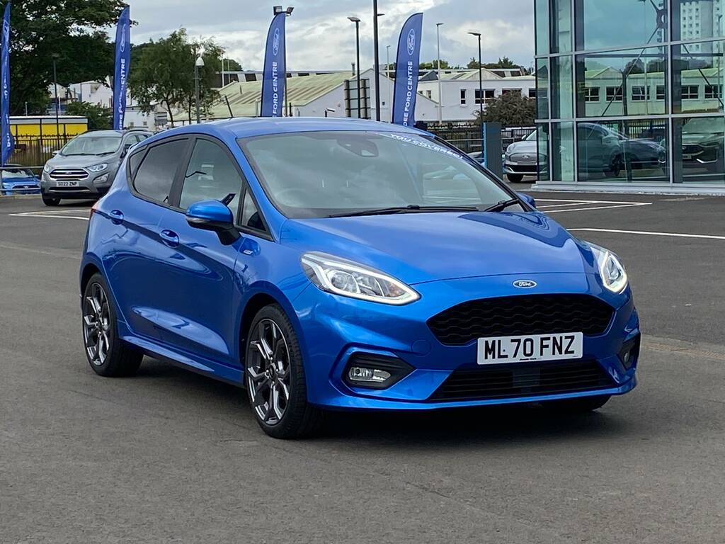 Ford Fiesta 1.0T Ecoboost St-line Edition 95Ps ML70FNZ Blue #5