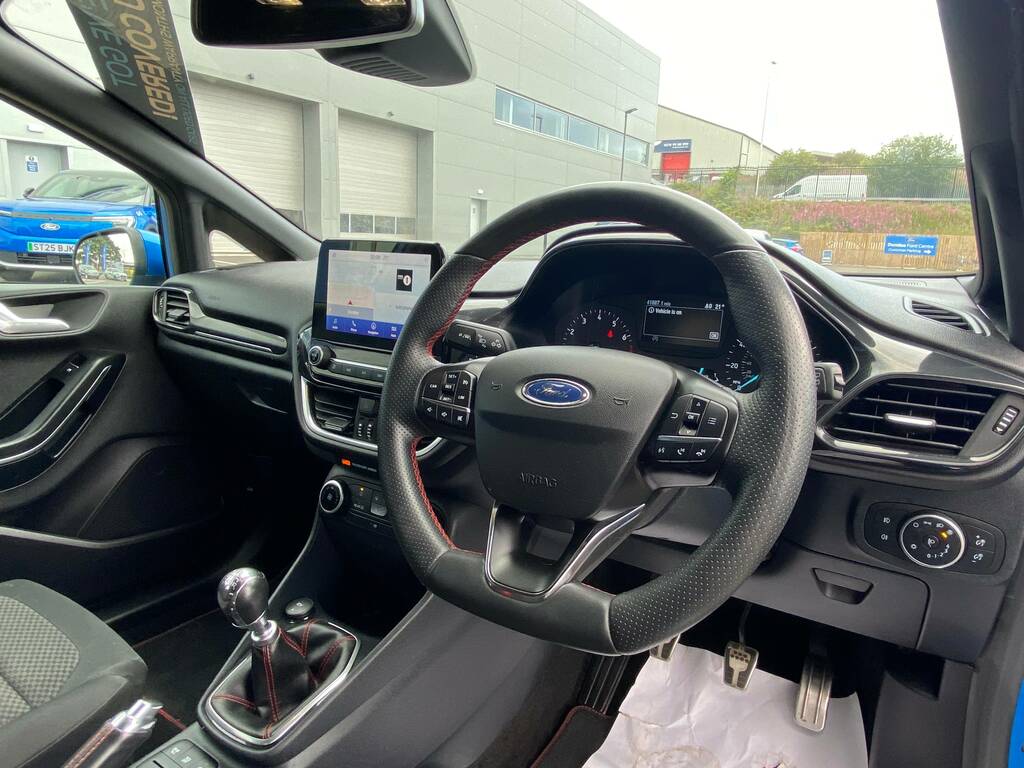 Ford Fiesta 1.0T Ecoboost St-line Edition 95Ps ML70FNZ Blue #2