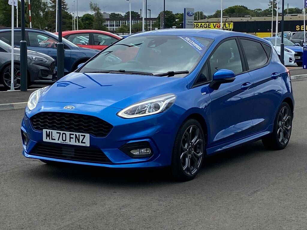 Ford Fiesta 1.0T Ecoboost St-line Edition 95Ps ML70FNZ Blue #3