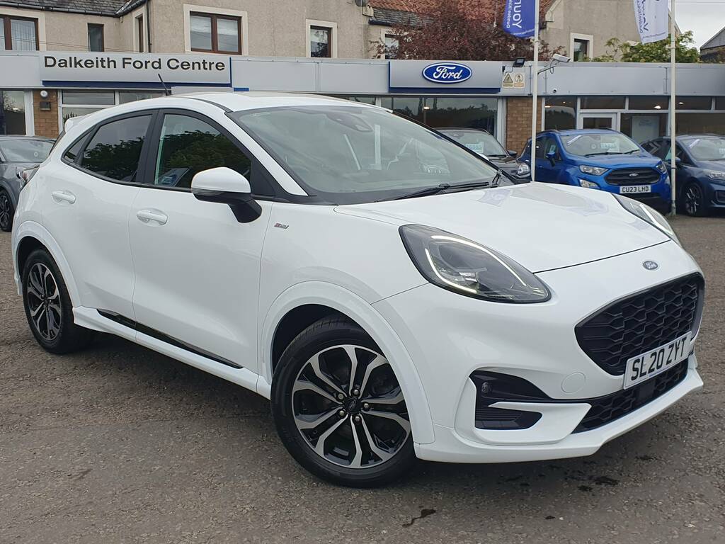 Ford Puma St-line Mhev 1.0 125Ps White