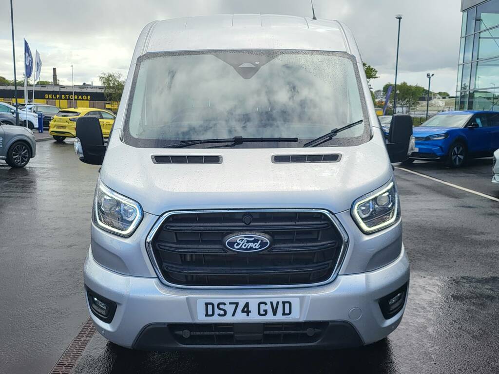 Ford Transit Custom 350 2.0 Ecoblue 165Ps L3 H2 Limited Fwd DS74GVD Silver #4