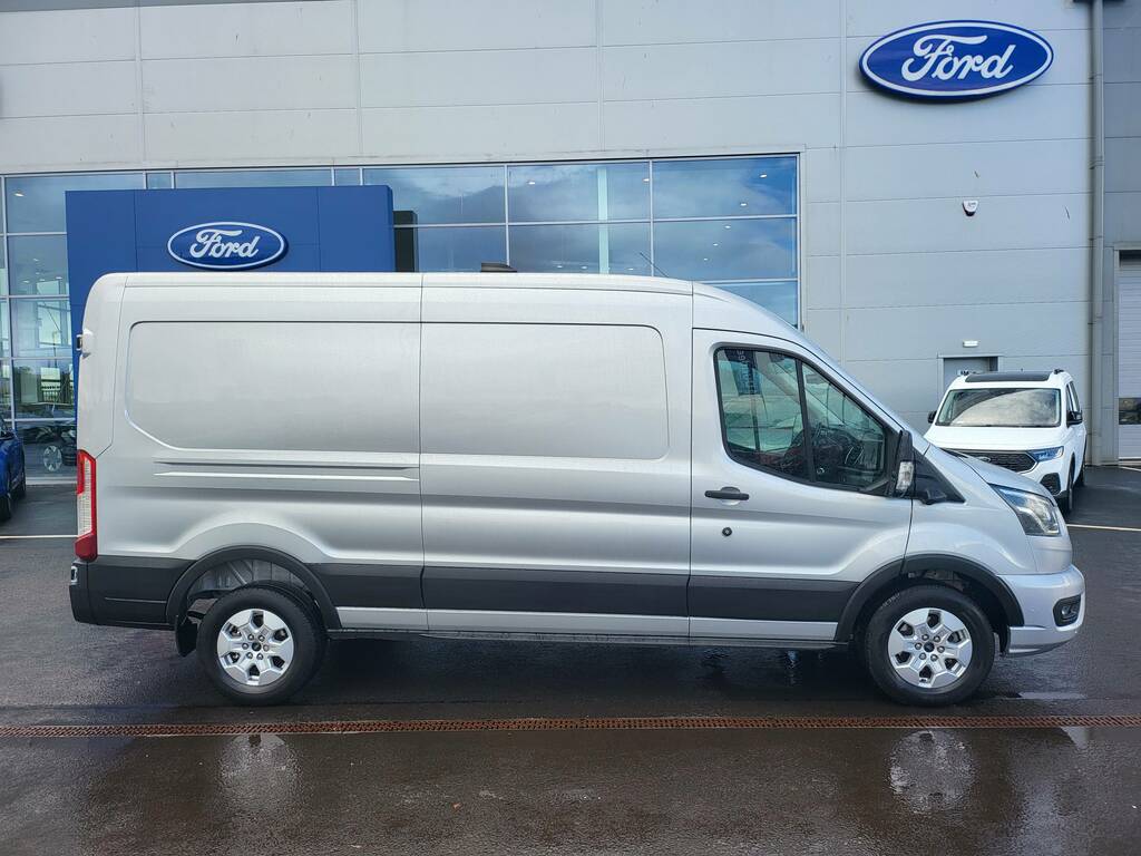 Ford Transit Custom 350 2.0 Ecoblue 165Ps L3 H2 Limited Fwd DS74GVD Silver #2