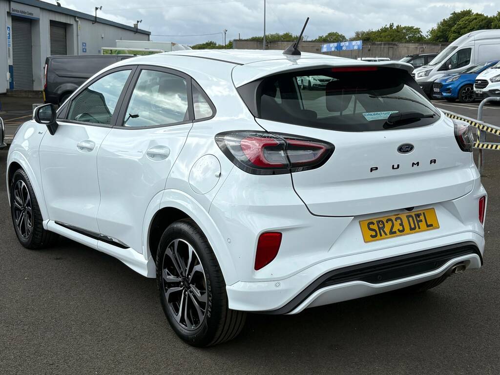 Ford Puma 1.0T Ecoboost Mhev St-line Suv Hybrid M SR23DFL White #4