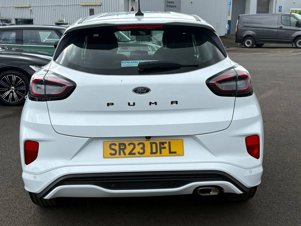 Ford Puma 1.0T Ecoboost Mhev St-line Suv Hybrid M SR23DFL White #5