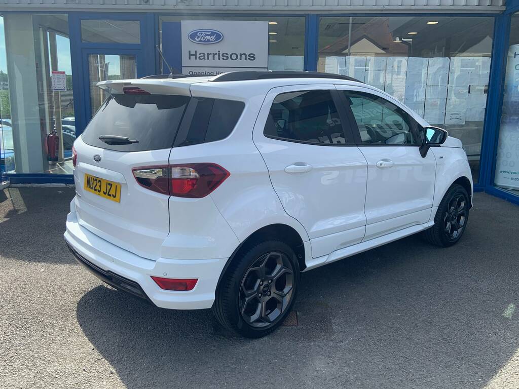 Ford Ecosport 1.0 Ecoboost 125Ps St-line NU23JZJ White #2