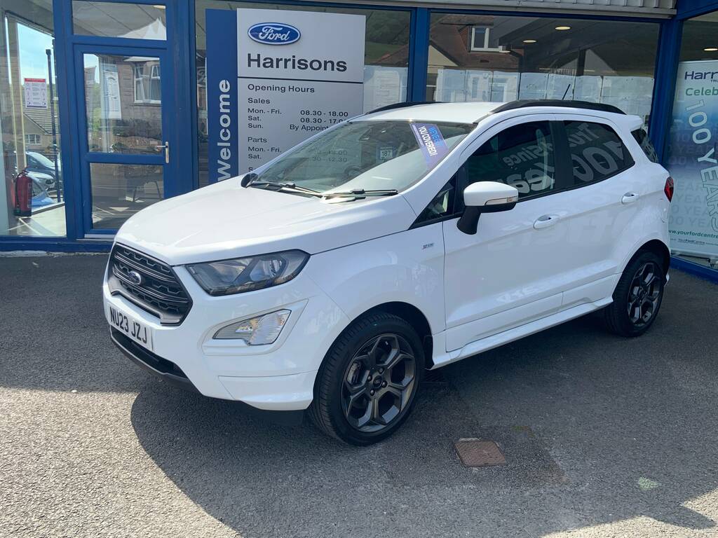 Ford Ecosport 1.0 Ecoboost 125Ps St-line NU23JZJ White #5