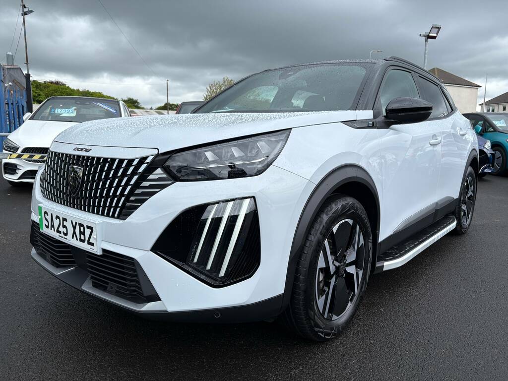 Peugeot e-2008 E-2008 50Kwh Gt Suv 7Kw Charger SA25XBZ White #3